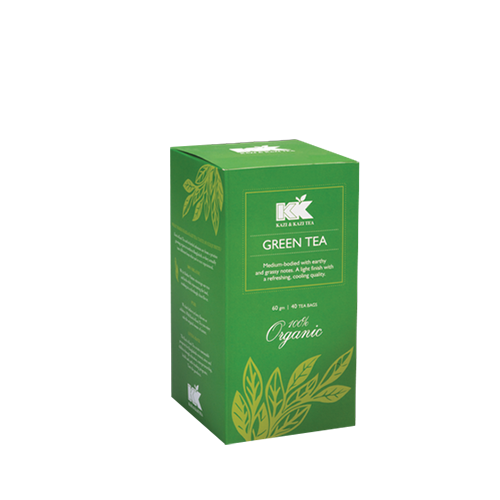 Kazi & Kazi Organic Green Tea~ 40 Pcs Pack (Per Pack 60 Gm)