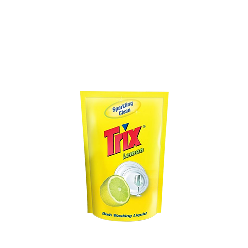 Trix Dishwashing Liquid Lemon Pouch~ 250 ML