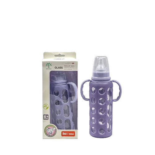 Minitree Baby Glass Feeding Bottle~  240ml