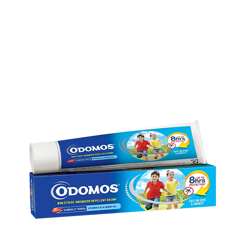 Odomos Non-Sticky Mosquito Repellent Cream~ 100 Gm