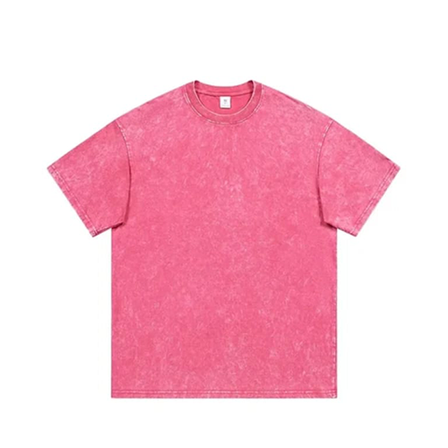 Acid Wash Pink Color T-Shirt~ 1 Pcs