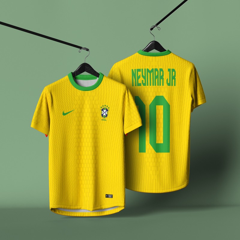 Premium Quality Neymar Football Jersey~ 1 Pcs