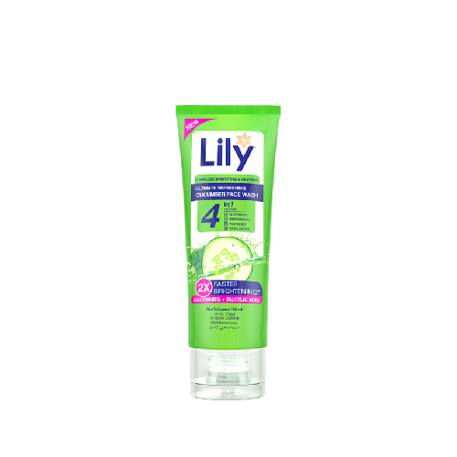 Lily Cucumber Face Wash 2x Faster Brightening ~100 ml