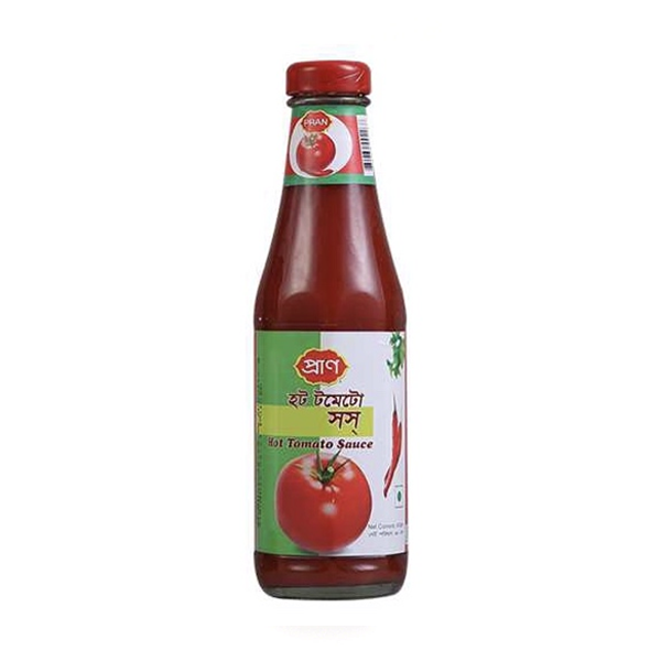 PRAN Hot Tomato Sauce~ 340 Gm
