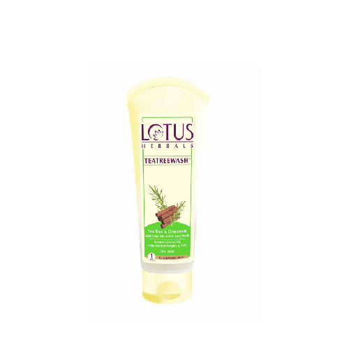 Lotus Herbals Tea Tree Wash  Face Wash~120 Gm