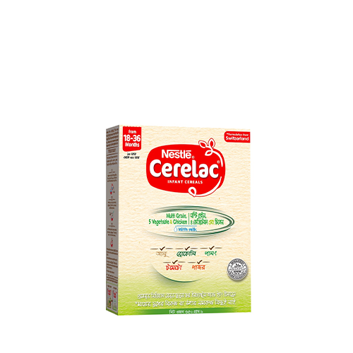 Nestlé Cerelac 5 Vegetable & Multi Grains Milk Powder (18-36 Months)~ 350 Gm
