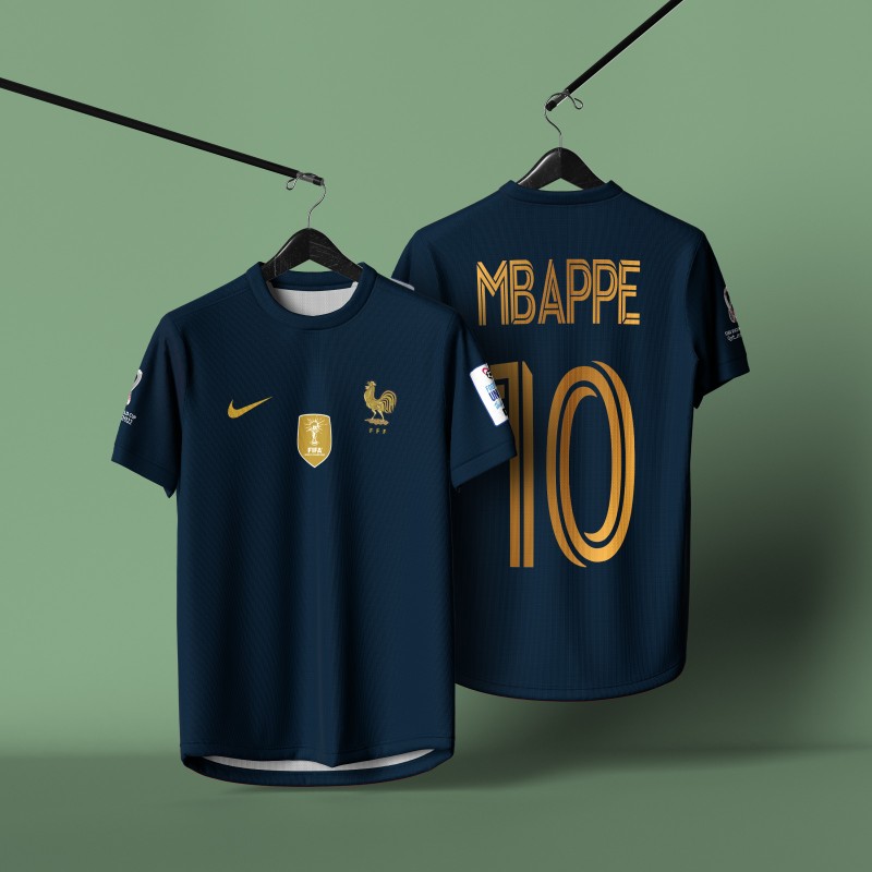 Premium Quality Mbappe Football Jersey~ 1 Pcs