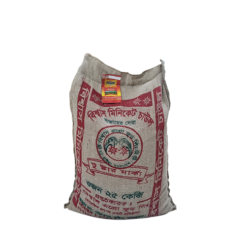 Biswas Miniket Rice (25kg/ Per kg 84 taka)