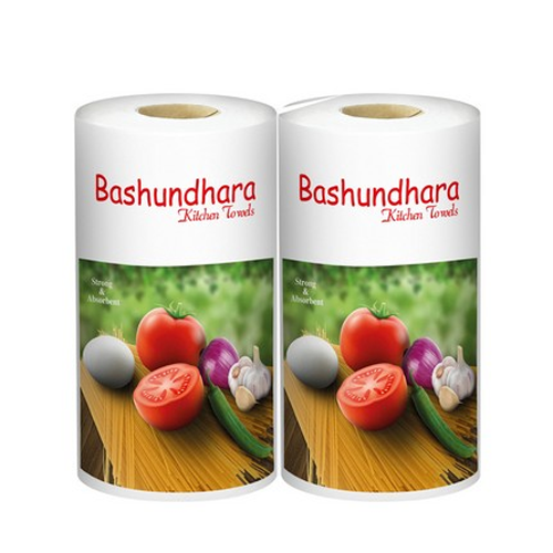 Bashundhara Kitchen Towel Rolls~ 2 Pcs