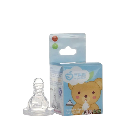 Apple Bear Baby Silicone Nipple~ 1 Pcs