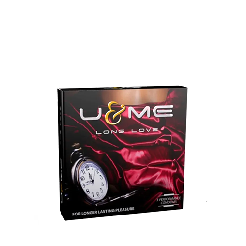 U&Me Long Love Condom~(3 pcs/Pack)