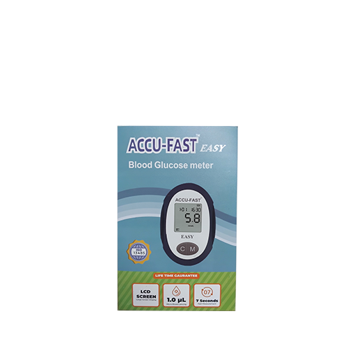 Accu Fast Easy Blood Glucose Test Meter~ 1 Pcs