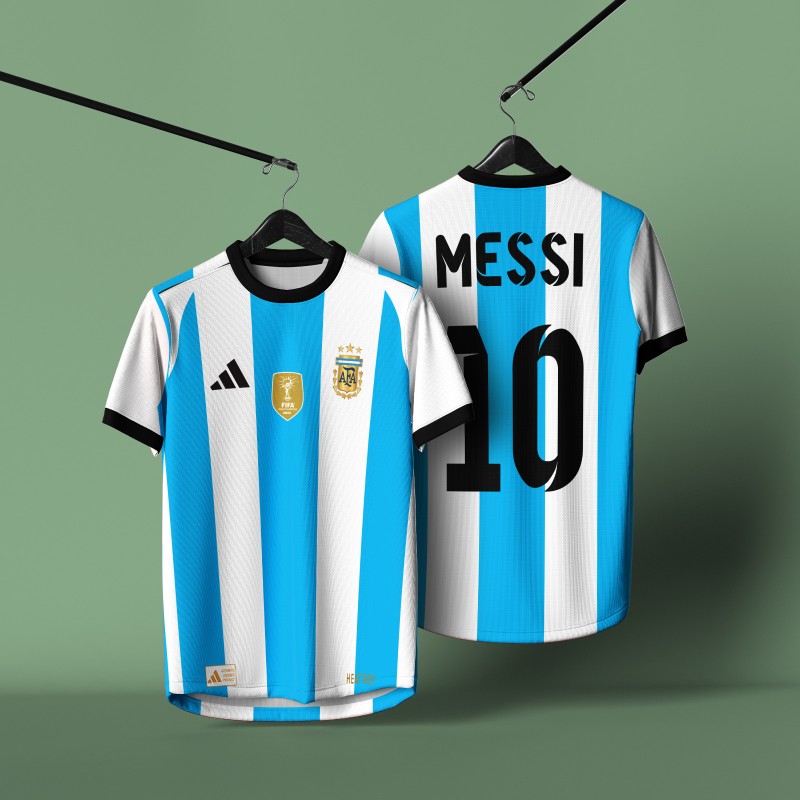 Premium Quality Messi Football Jersey(00103)~ 1 Pcs
