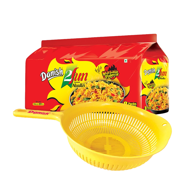 DANISH NOODLES 8 PACK (Free Strainer)~ 8 pack