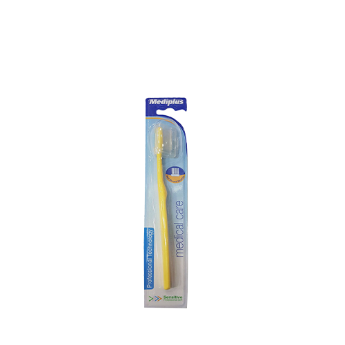 Mediplus Medical Care Soft Sensitive Yellow Toothbrush~ 1 Pcs
