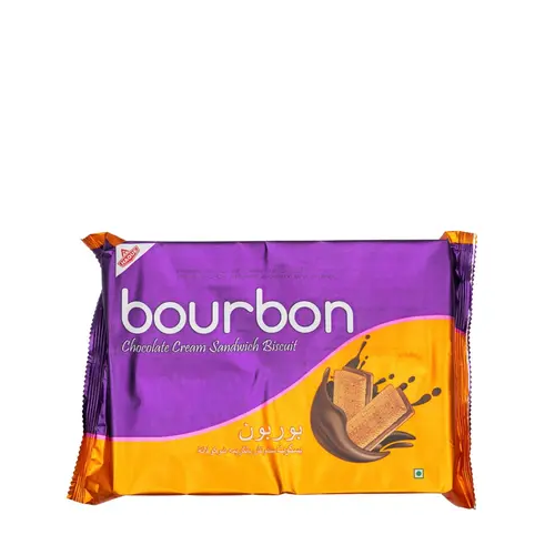 Haque Bourbon Chocolate Cream Sandwich Biscuit~ 180 Gm