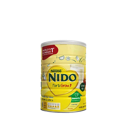 NIDO FortiGrow Full Cream Milk Powder Tin ~ 2.5 Kg